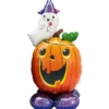 Airloonz Halloween Græskar Folie Ballon, 142 cm