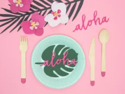 Aloha Bordkort, Monstera Blade