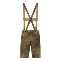 Antik Lysebrune Lederhosen