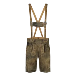 Antik Lysebrune Lederhosen