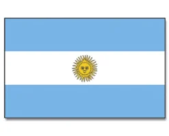 Argentinsk flag 90 X 150cm.