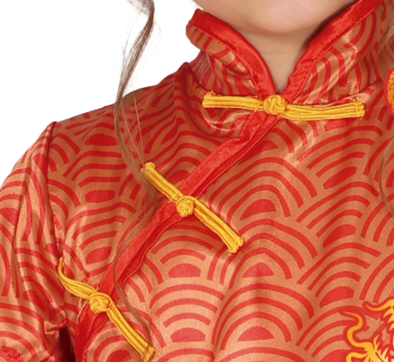 Asiatisk Satindragt
