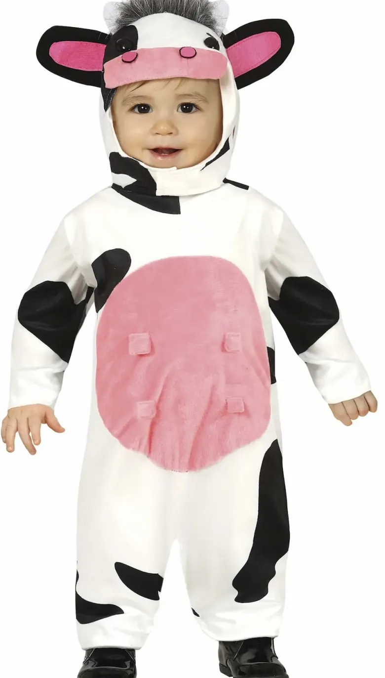 Baby Ko Kostume - Blød Heldragt (2 Str.)