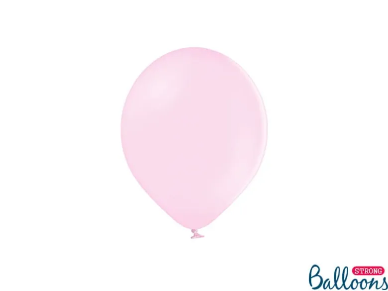 Baby Lyserød 5" Balloner, Pose m/100 stk.