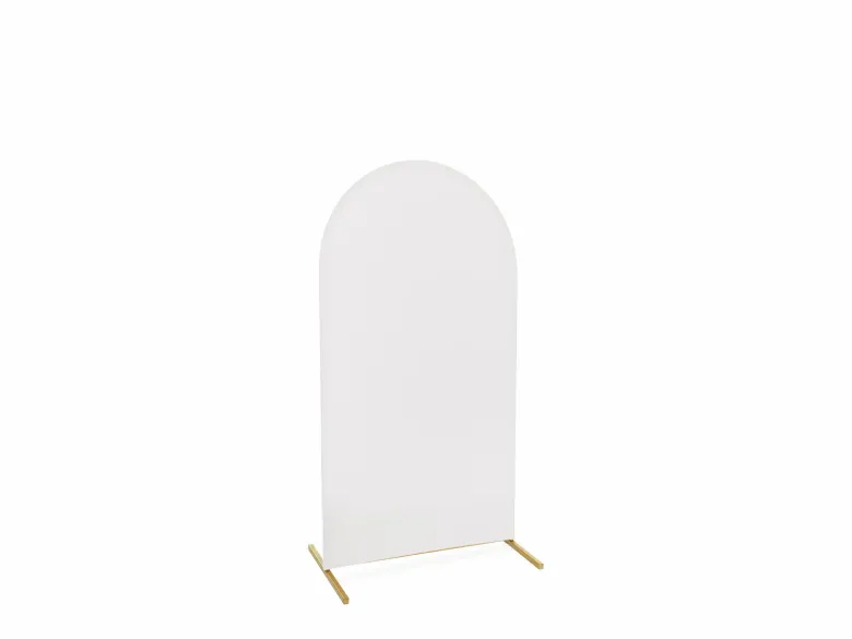Backdrop Cover Hvid, 150 x 80 cm