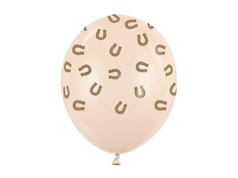 Ballon 30 cm, Hestesko, Pastel Alabaster (50 Stk.)