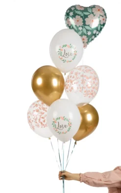 Ballon 30 cm, Love, Mix (6 Stk.)