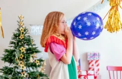 Ballon 30 cm Merry Christmas, Mix (6 Stk.)