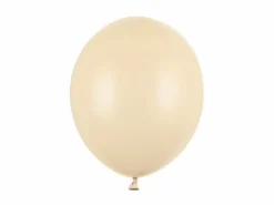Beige Balloner "Alabaster" 30 cm, 10 stk.