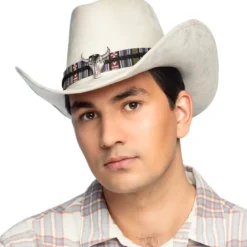 Beige Cowboy Hat - Django