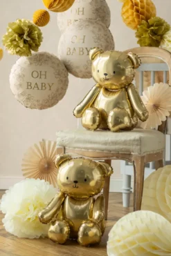 Beige "Oh Baby" Ballon