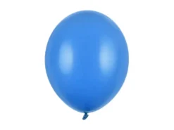 Blå Balloner 27 cm, Mat Overflade 100 stk.