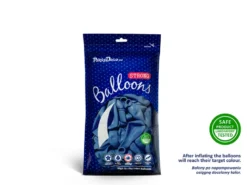 Blå Balloner 5'', Pose m/100 stk. (12cm.)