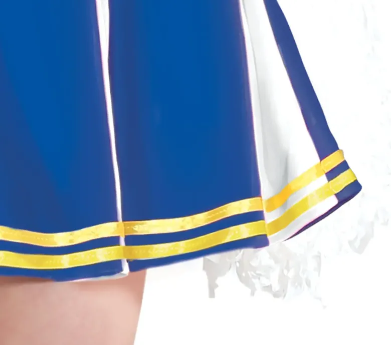 Blå Cheerleader Uniform til Teens