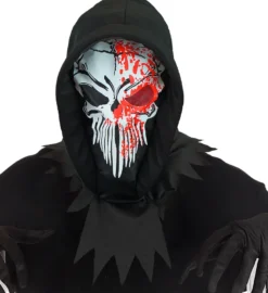 Blodig Reaper Hættemaske til Voksne
