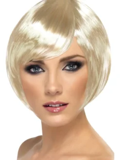 Blond page paryk