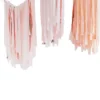 Blush & Rosegold Crepebånd Loftsdekoration