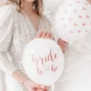 Bride To Be Latex Balloner, 50 stk.