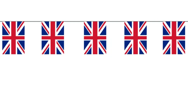 Britisk Flagguirlande, Stor