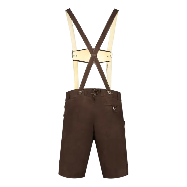 Brune Lederhosen, Kort Model i 11 Størrelser