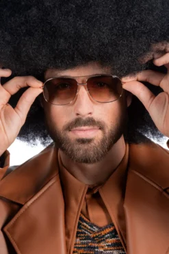 Brune Solbriller, Retro Shades