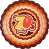 Brune 70s Tallerkner