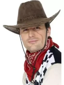 Brunt Cowboy-sæt
