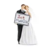 Bryllupskagefigur - Just Married