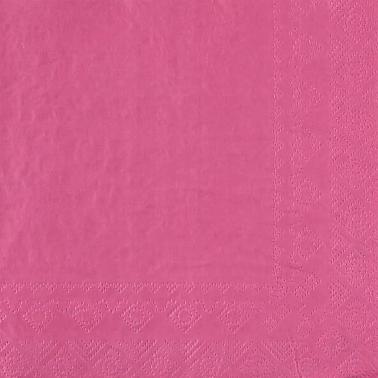 Candy Pink Frokostservietter 33 x 33 cm, 25 stk.