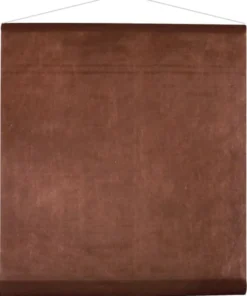 Chokolade Brunt Loftbanner, 80 cm x 12 meter