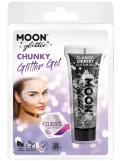 Classic Sølv Glitter Gel - Vegan Make-up