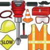 Construction Foto Props, 10 stk.