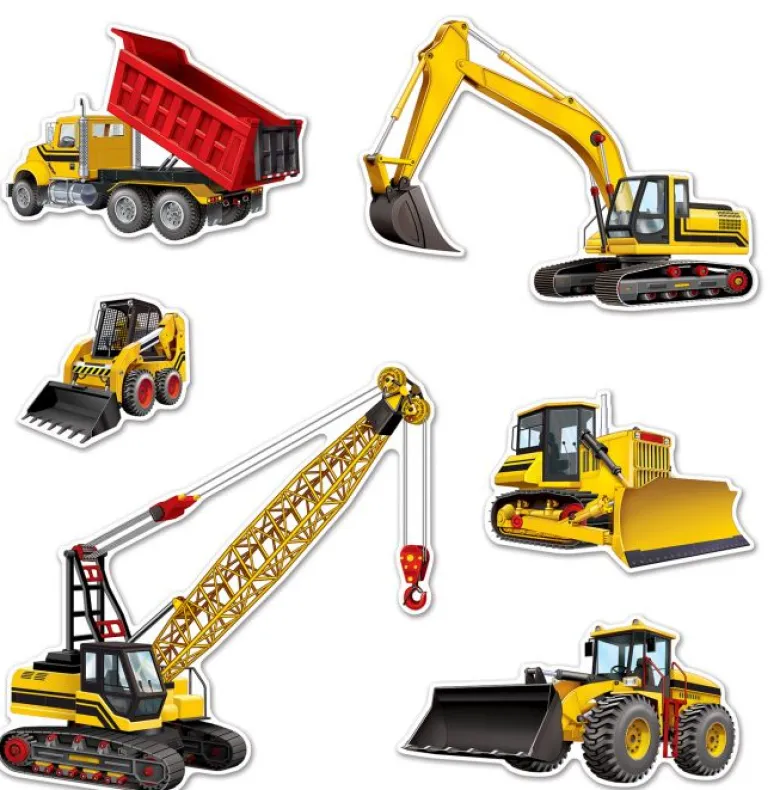 Construction Skilte 6 stk.