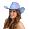 Cowboy hat i Iriserende Lavendel