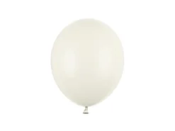 Cremefarvet Ballon, 23 cm