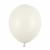 Cremefarvet Balloner 30 cm, 50 stk.
