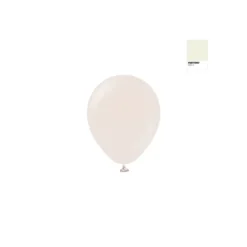 Cremefarvet Ballon - Kalisan White Sand, 13 cm