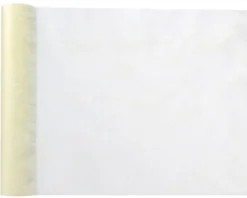 Creme Filt Bordløber, 30 cm x 10 meter