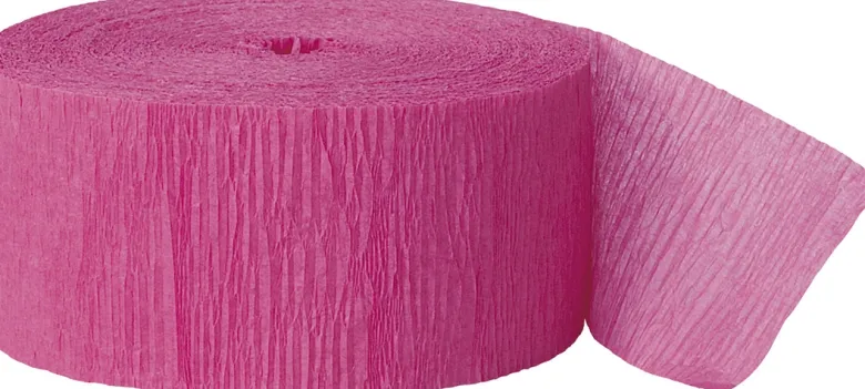 Crepebånd pink (24,6M)