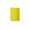 Cylinder Papir Lanterne i Gul, 16 cm