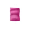 Cylinder Papir Lanterne i Pink, 16 cm