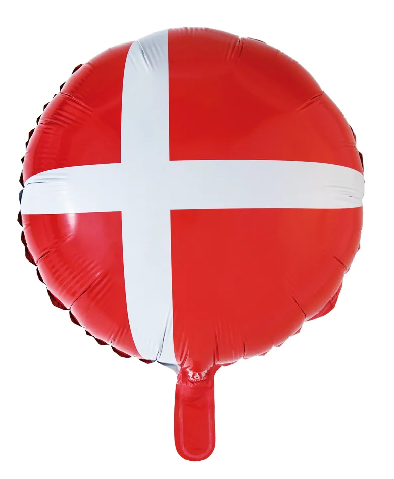 Dannebrog folie ballon