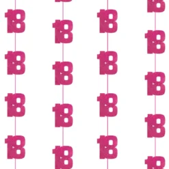 Dekosnore - Pink Glitz Fødselsdag, 18 År