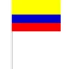 Ecuador Papirflag på Pind, 27 x 20 cm