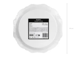 Edderkoppe-tallerkener, 23 cm, mix (6 stk.)