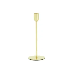 Elegant Guld Lysestage, 22 cm