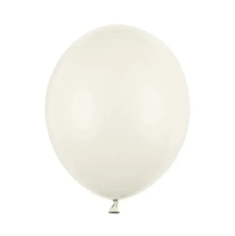 Elfensbensfarvet Ballon"Light Cream", 30 cm