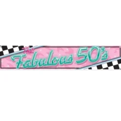 50'er Banner - "The Fabulous 50s"