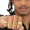 90'er Bling Fingerringe