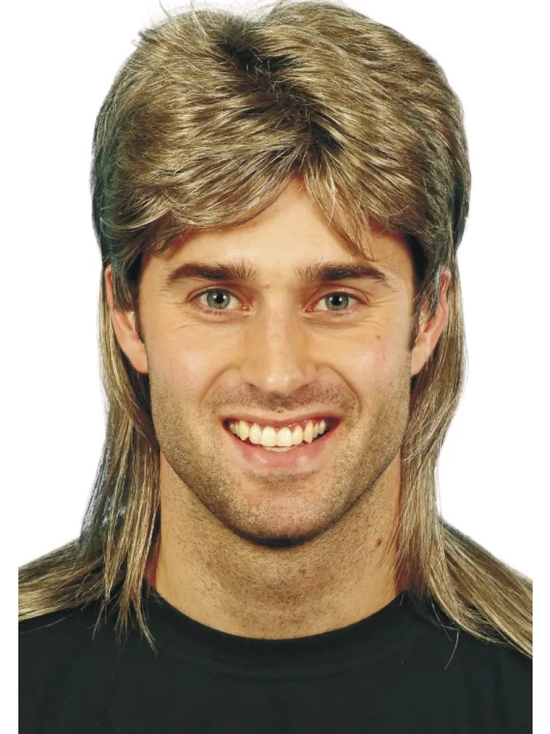 80'er herre paryk